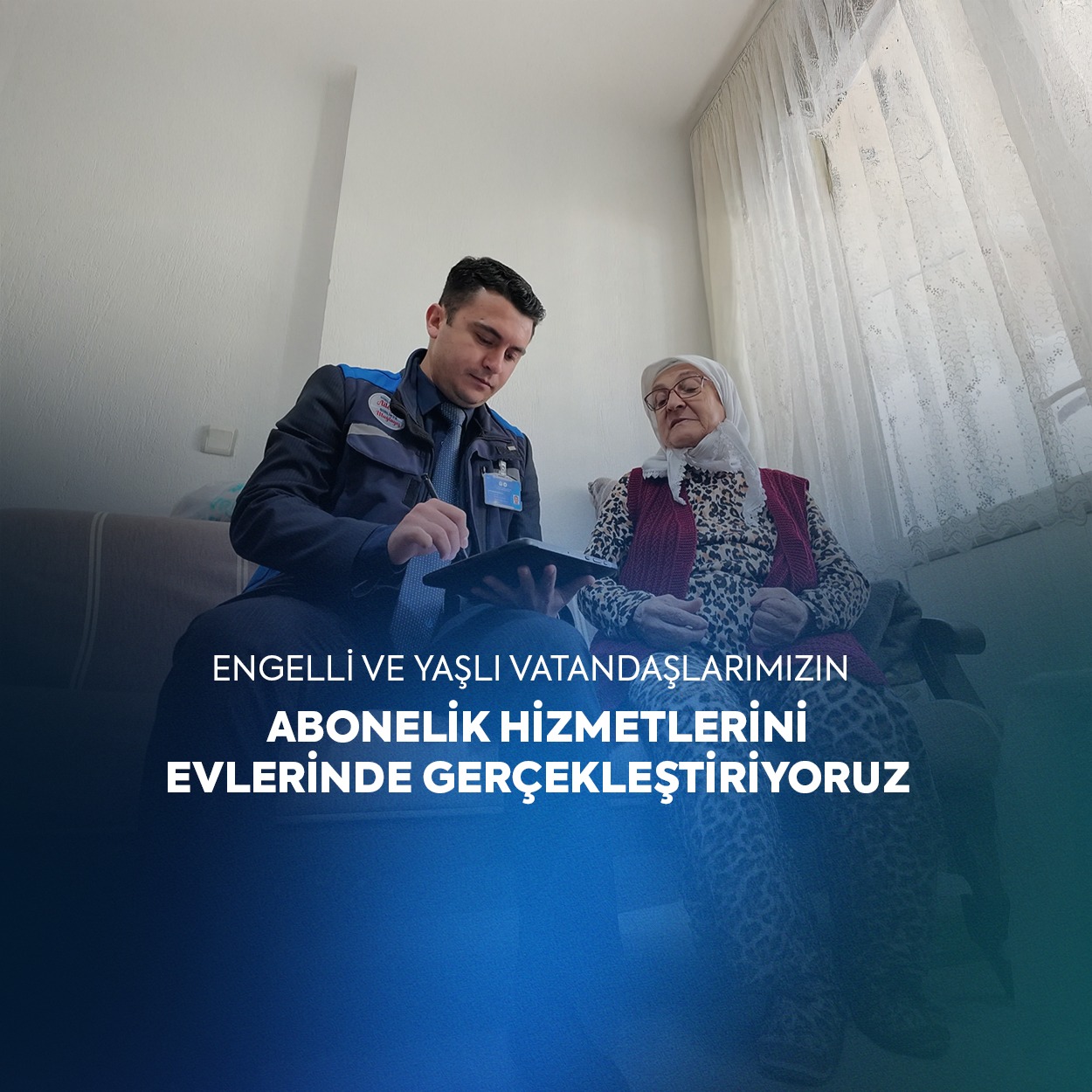 MUSKİ’den Evde Abonelik Hizmeti