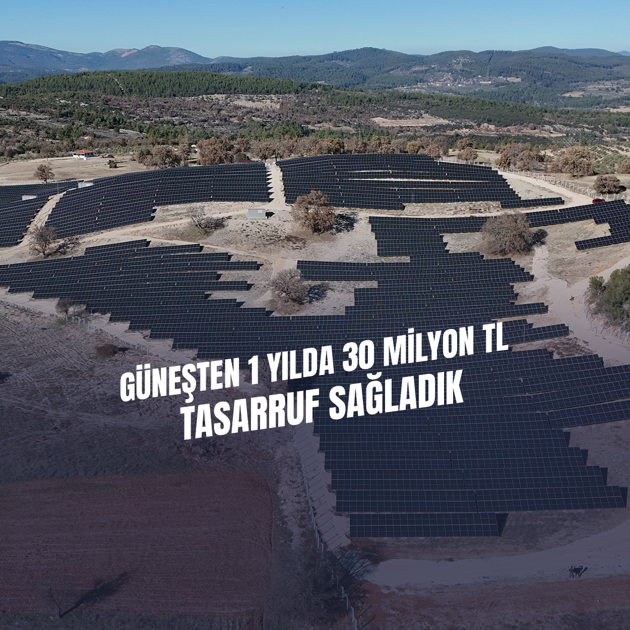 MUSKİ Güneşten 1 Yılda 30 Milyon TL Tasarruf Etti