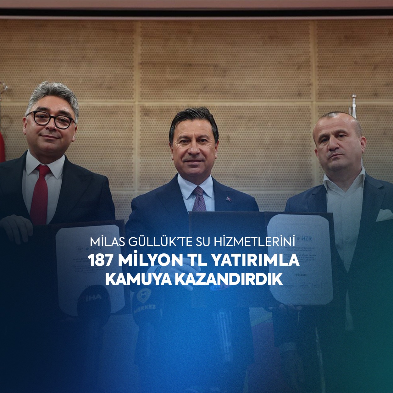 Türkiye’de Bir İlk; MUSKİ Güllük’te Su Hizmetini 187 Milyon TL Yatırımla Kamuya Kazandırdı