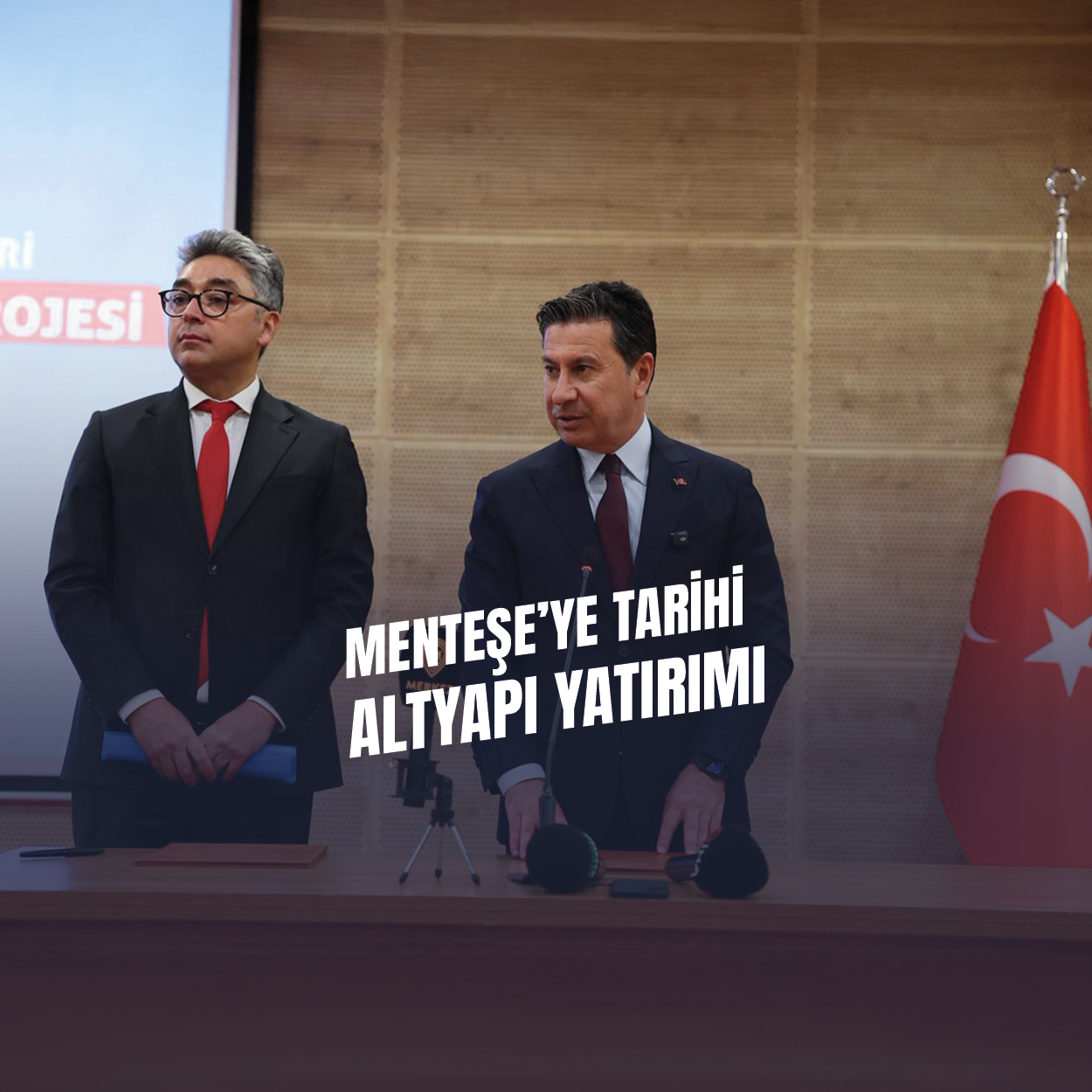 MUSKİ’den Menteşe’ye Tarihi Altyapı Yatırımı