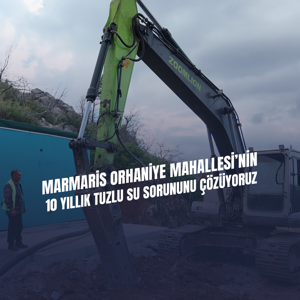 MUSKİ, Orhaniye’nin 10 Yıllık Tuzlu Su Sorununu Çözüyor