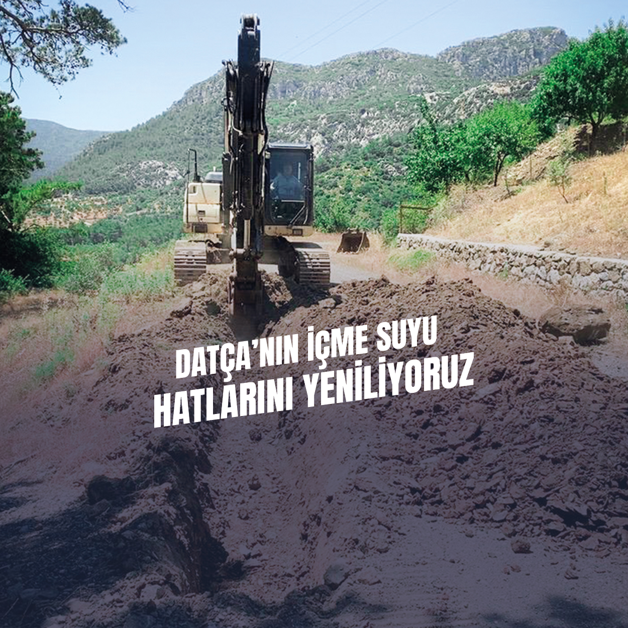 Datça’nın Suya Erişimi Güçleniyor