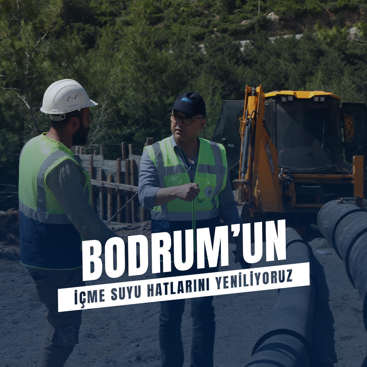Bodrum’da Arızalı Hatların 3 bin 200 Metresi Yenilendi