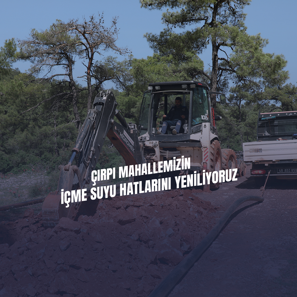 MUSKİ Çırpı Mahallesinin İçme Suyu Hatlarını Yeniliyor