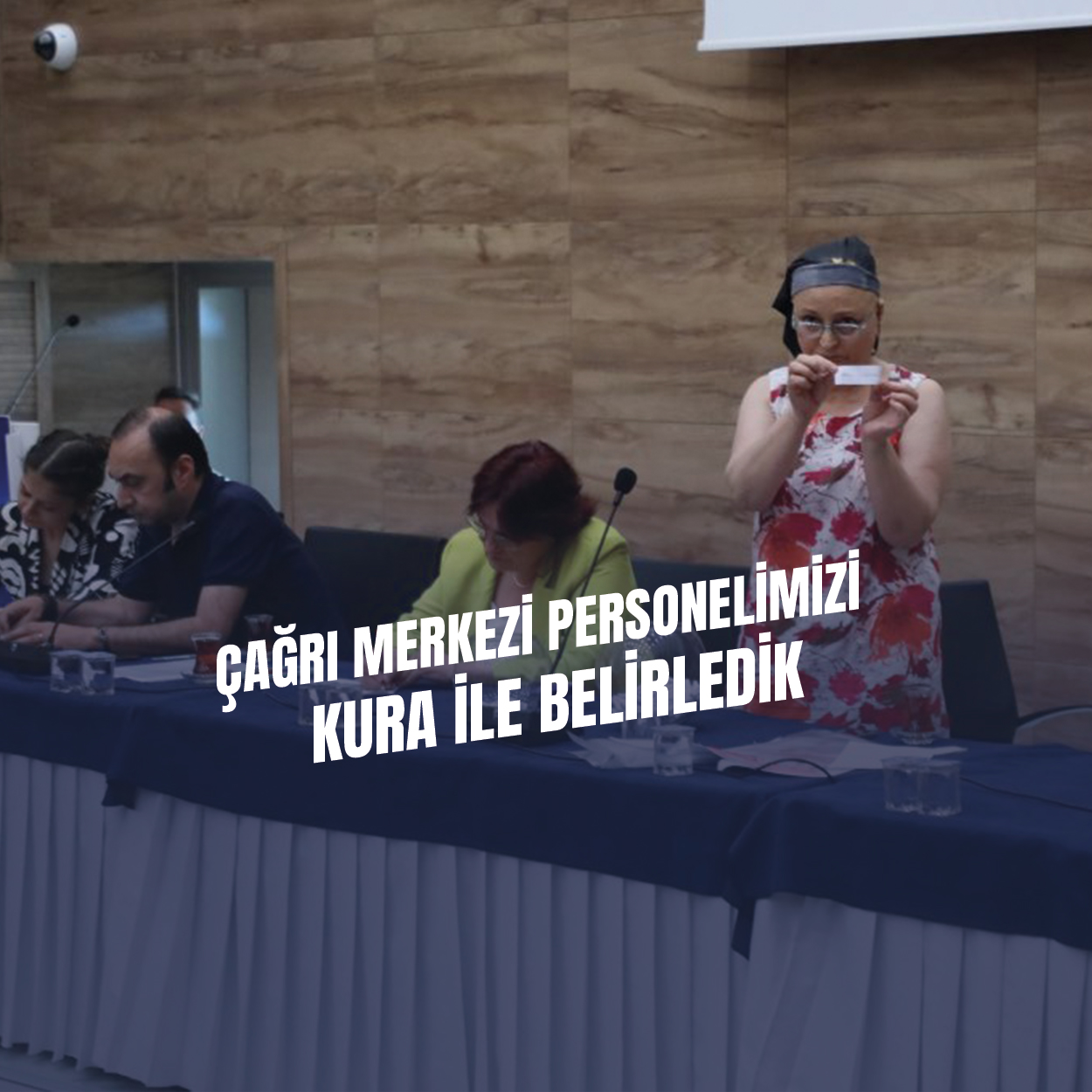 MUSKİ Personeli Kura İle Belirlendi