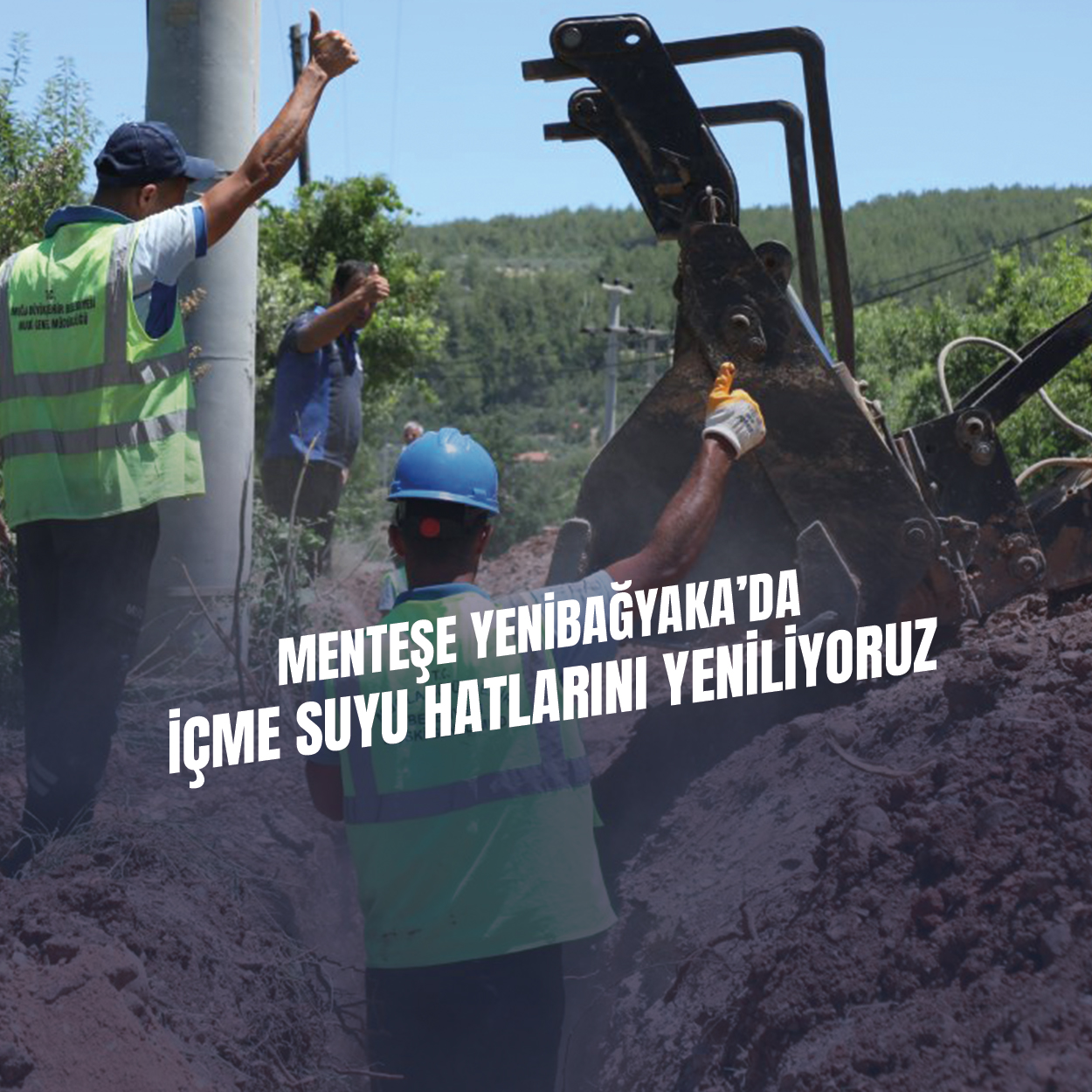 MUSKİ Yenibağyaka’nın İçme Suyu Hatlarını Yeniliyor