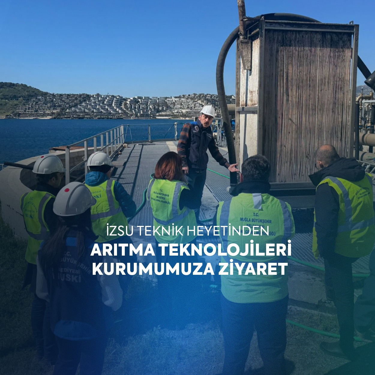 İZSU Teknik Heyetinden Arıtma Teknolojileri İçin MUSKİ’ye Ziyaret