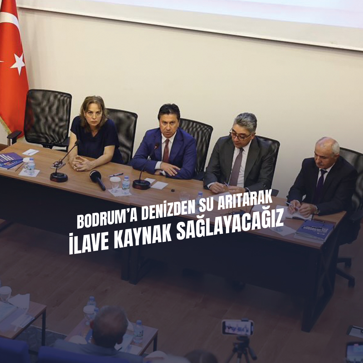 Başkan Aras, “Bodrum’a Denizden Su Arıtarak İlave Kaynak Sağlayacağız”